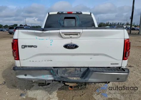 2016 Ford F150 Supercrew из США, поврежденный, VIN 1FTEW1CF8GKD96347